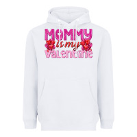 White mommy is valentine Heavyweight Hoodie - texasbilliewilder