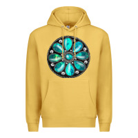 Antique Gold gemstone Premium Hoodie - JahusDesignShop
