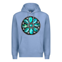 Colony Blue gemstone Premium Hoodie - JahusDesignShop