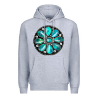 Heather Grey gemstone Premium Hoodie - JahusDesignShop