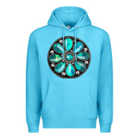 Ocean Blue gemstone Premium Hoodie - JahusDesignShop