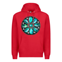Red gemstone Premium Hoodie - JahusDesignShop