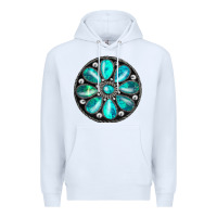 White gemstone Premium Hoodie - JahusDesignShop