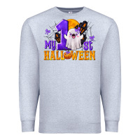Heather Grey My 1st Halloween Premium Sweatshirt - texasbilliewilder