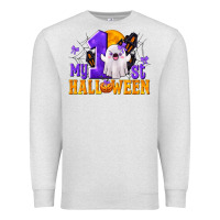 Oatmeal Heather My 1st Halloween Premium Sweatshirt - texasbilliewilder