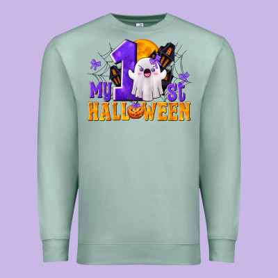 My 1st Halloween Premium Sweatshirt Designed By Texasbilliewilder