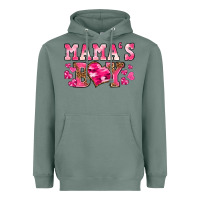 Sage valentines day mamas boy Heavyweight Hoodie - texasbilliewilder