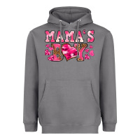 Valentines Day Mamas Boy Heavyweight Hoodie | Teevron