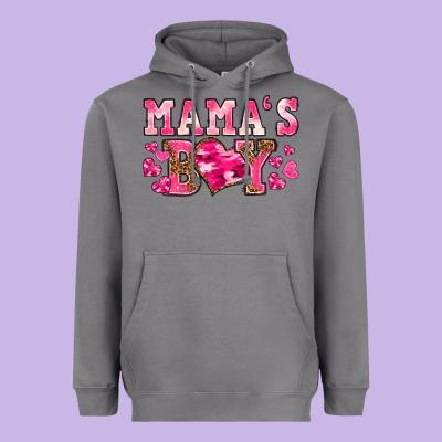 Heavyweight Hoodie valentines day mamas boy