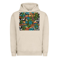 Cactus Gemstone Urban Hoodie | Teevron