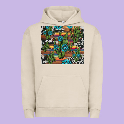 Cactus Gemstone Urban Hoodie Designed By Adodesignshop
