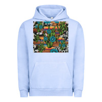 Pigment Grape Ice cactus gemstone Urban Hoodie - AdoDesignShop