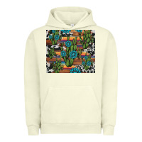 Pigment Pistachio cactus gemstone Urban Hoodie - AdoDesignShop
