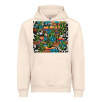 Sandshell cactus gemstone Urban Hoodie - AdoDesignShop