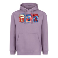 Lavender usa mason jars Heavyweight Hoodie - Zillion Design Studio
