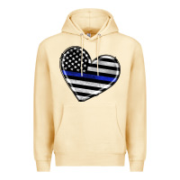 Pina Colada american thin blue line flag Premium Hoodie - Artiststas