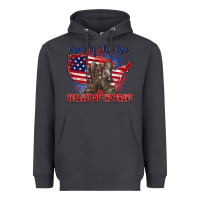 Smoke home of the free because of the brave Heavyweight Hoodie - Zillion Design Studio