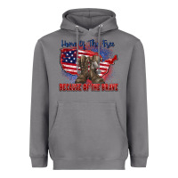 Storm home of the free because of the brave Heavyweight Hoodie - Zillion Design Studio