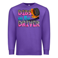 Purple dibs on the driver Premium Sweatshirt - Zillion Design Studio