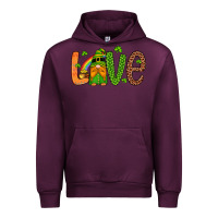 Mauve Wine love gnome Urban Hoodie - Artiststas