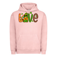 Pigment Salmon love gnome Urban Hoodie - Artiststas