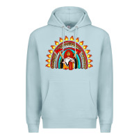 Blue Mist firefighter gnomes rainbow Premium Hoodie - Artiststas