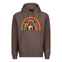 Coffee firefighter gnomes rainbow Premium Hoodie - Artiststas