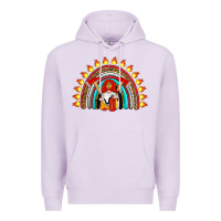Lilac firefighter gnomes rainbow Premium Hoodie - Artiststas