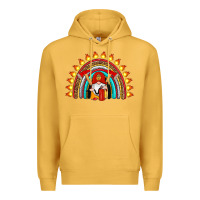 Mustard firefighter gnomes rainbow Premium Hoodie - Artiststas