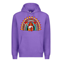 Purple firefighter gnomes rainbow Premium Hoodie - Artiststas