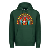 Sports Green firefighter gnomes rainbow Premium Hoodie - Artiststas