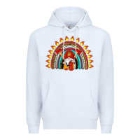 White firefighter gnomes rainbow Premium Hoodie - Artiststas