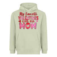 Matcha my favorite valentine call me mom Heavyweight Hoodie - texasbilliewilder
