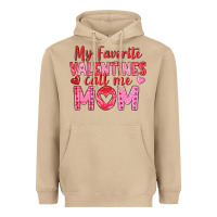 Mushroom my favorite valentine call me mom Heavyweight Hoodie - texasbilliewilder