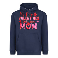 Navy my favorite valentine call me mom Heavyweight Hoodie - texasbilliewilder
