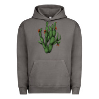 Cactus With Flowers Urban Hoodie | Teevron