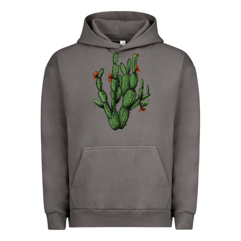 Cactus With Flowers Urban Hoodie by AdoDesignShop | Teevron