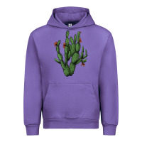 Tulip cactus with flowers Urban Hoodie - AdoDesignShop