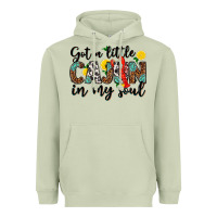 Matcha got a little cajun in my soul Heavyweight Hoodie - texasbilliewilder
