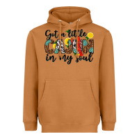 Meerkat got a little cajun in my soul Heavyweight Hoodie - texasbilliewilder