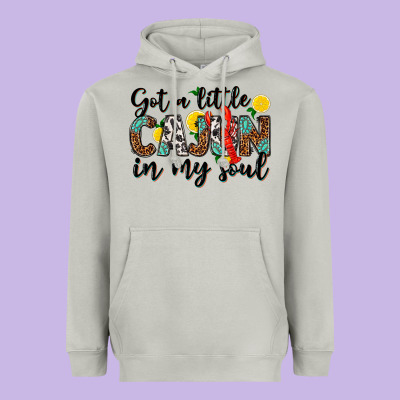Heavyweight Hoodie got a little cajun in my soul