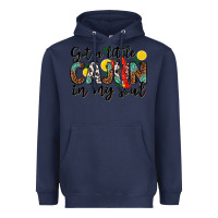 Navy got a little cajun in my soul Heavyweight Hoodie - texasbilliewilder