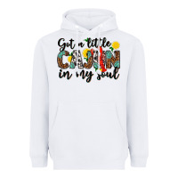 White got a little cajun in my soul Heavyweight Hoodie - texasbilliewilder