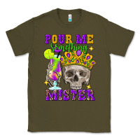 Army Green skull pour me something mister Classic Tee - FaDigitalArtStudio