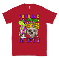 Red skull pour me something mister Classic Tee - FaDigitalArtStudio