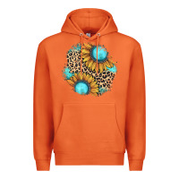 Gemstone Leopard Patch Premium Hoodie | Teevron