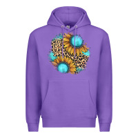 Purple gemstone leopard patch Premium Hoodie - JahusDesignShop