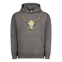 Pigment Tornado bull skull Urban Hoodie - AdoDesignShop