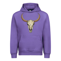 Tulip bull skull Urban Hoodie - AdoDesignShop