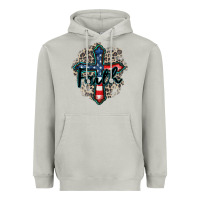 Moon Dust faith usa Heavyweight Hoodie - Zillion Design Studio